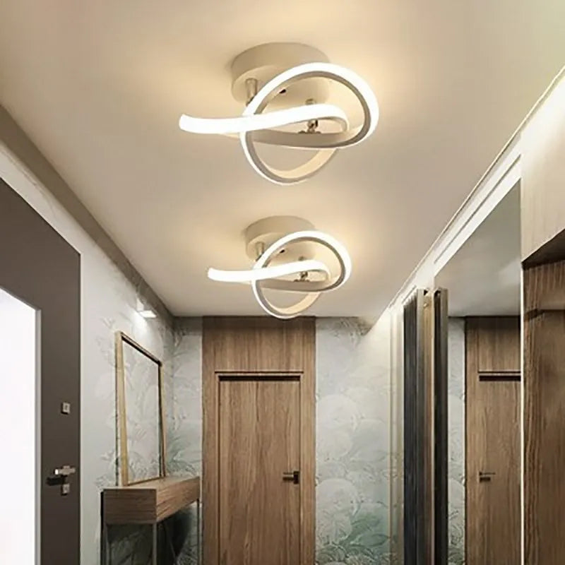 GlowStruct Modern Clover LED Ceiling Light