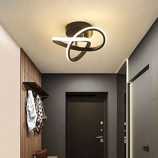 GlowStruct Modern Clover LED Ceiling Light